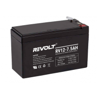 BATTERY Revolt UPS Battery Revolt RV12V-7.5AH