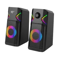 Havit SK201 RGB 2.0 Black Gaming Audio Speaker