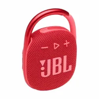JBL Clip 4 Wireless Portable Speaker ? Red, Ultra-Compact Design