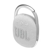 JBL Clip 4 Portable Bluetooth Speaker ? White | Compact Wireless Audio