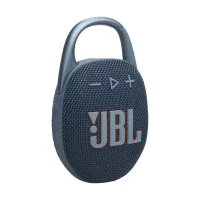 JBL Clip 5 Blue Bluetooth Speaker | Clip-On Travel Audio with 6-Month Warranty
