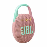 JBL Clip 5 Ultra-Portable Bluetooth Speaker ? Pink | Compact Wireless Audio with 6-Month Warranty
