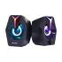 Microlab B26 Wired LED Gaming Speaker ? 2.0 Stereo, Black
