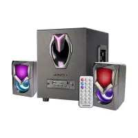 Microlab G101BT RGB Black Gaming Speaker ? 2:1 Bluetooth Stereo with LED