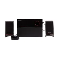 Microlab M-200BT 2.1 Bluetooth Speaker ? Sleek Black, Powerful Sound