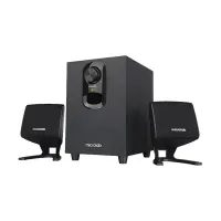 Microlab M108BT Black 2.1 Bluetooth Speaker ? Powerful Stereo Sound