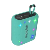Microlab Twinkle Star 1 Mini Bluetooth Speaker ? Portable Emerald Green, Clear Sound