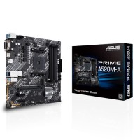MOTHER BOARD PRIME A520M-A II ASUS MOTHERBOARD, CHIPSET A520, AMD RYZEN 5000 SERIES,