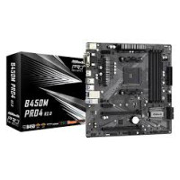 ASRock B450M Pro4-F AMD Motherboard