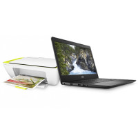 Dell Vostro 3481 7th Gen Core i3 14 Inch HD Laptop With HP DeskJet Ink Advantage 2135 All-in-One Color Printer