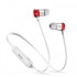 Baseus Encok Sports Wireless Earphone S07 Silver+Red