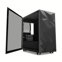 DarkFlash DLM21 Black Micro ATX Computer Gaming Case