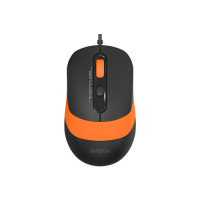 A4Tech FM10 Fstyler Wired Optical Mouse Black-Orange