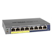 Netgear GS108PE 8-Port GIGABIT Plus Switch With 4 Port POE Switch